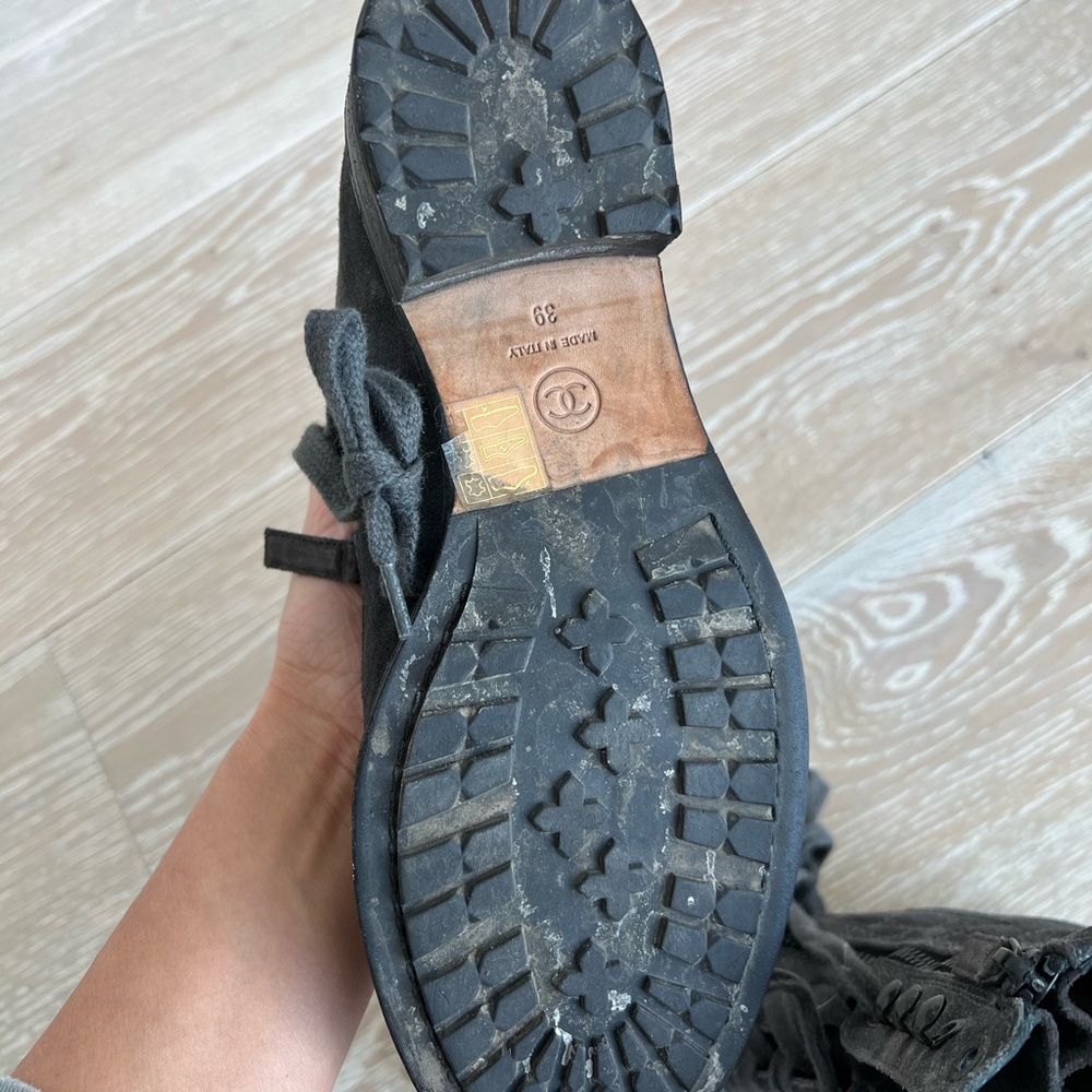 Chanel Combat Boots - Picture 11 of 12